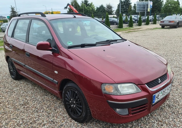Mitsubishi Space Star cena 5900 przebieg: 330000, rok produkcji 2004 z Goleniów małe 301